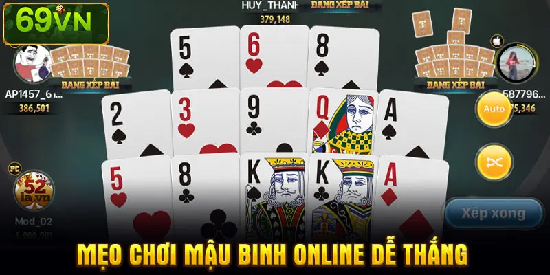 Mậu Binh Online – Chơi Vui, Kiếm Tiền Mỗi Ngày Tại 69VN