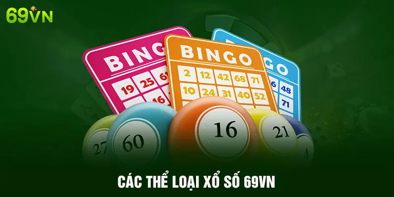 CÁC THỂ LOẠI XỔ SỐ 69VN