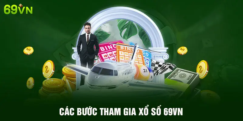 CÁC BƯỚC THAM GIA XỔ SỐ 69VN